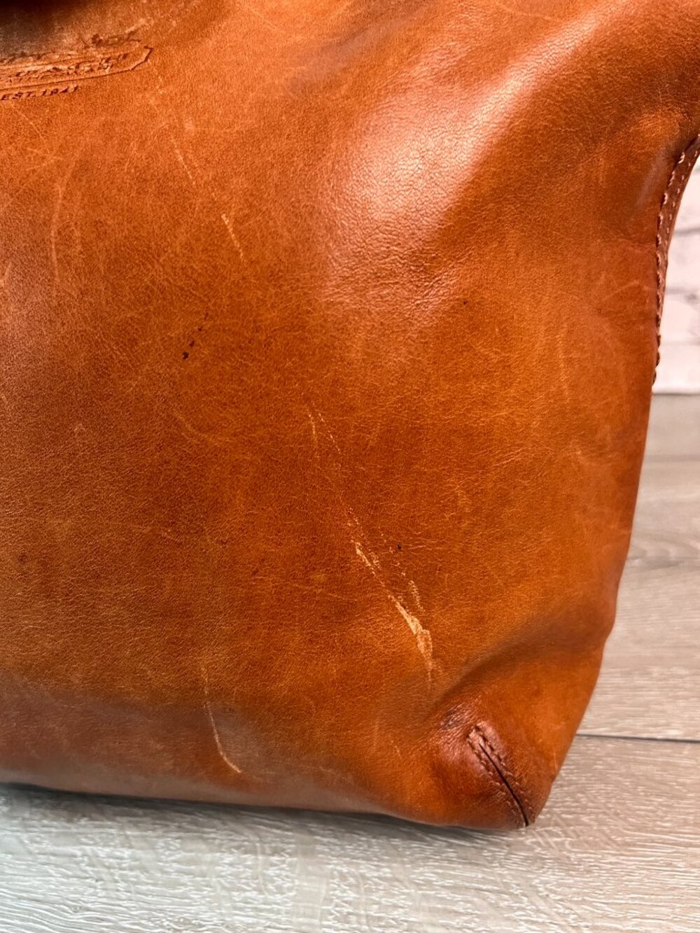 Coach Bleecker Leather Duffle 12376 Tan Leather - Shoulder Bag - Picture 5 of 9